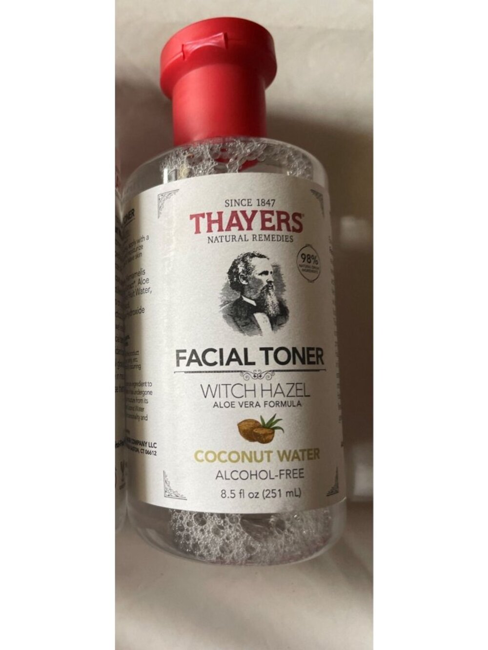 Thayers Witch Hazel Aloe Vera Facial Toner Natural Remedies 8.5 fluid ounce New